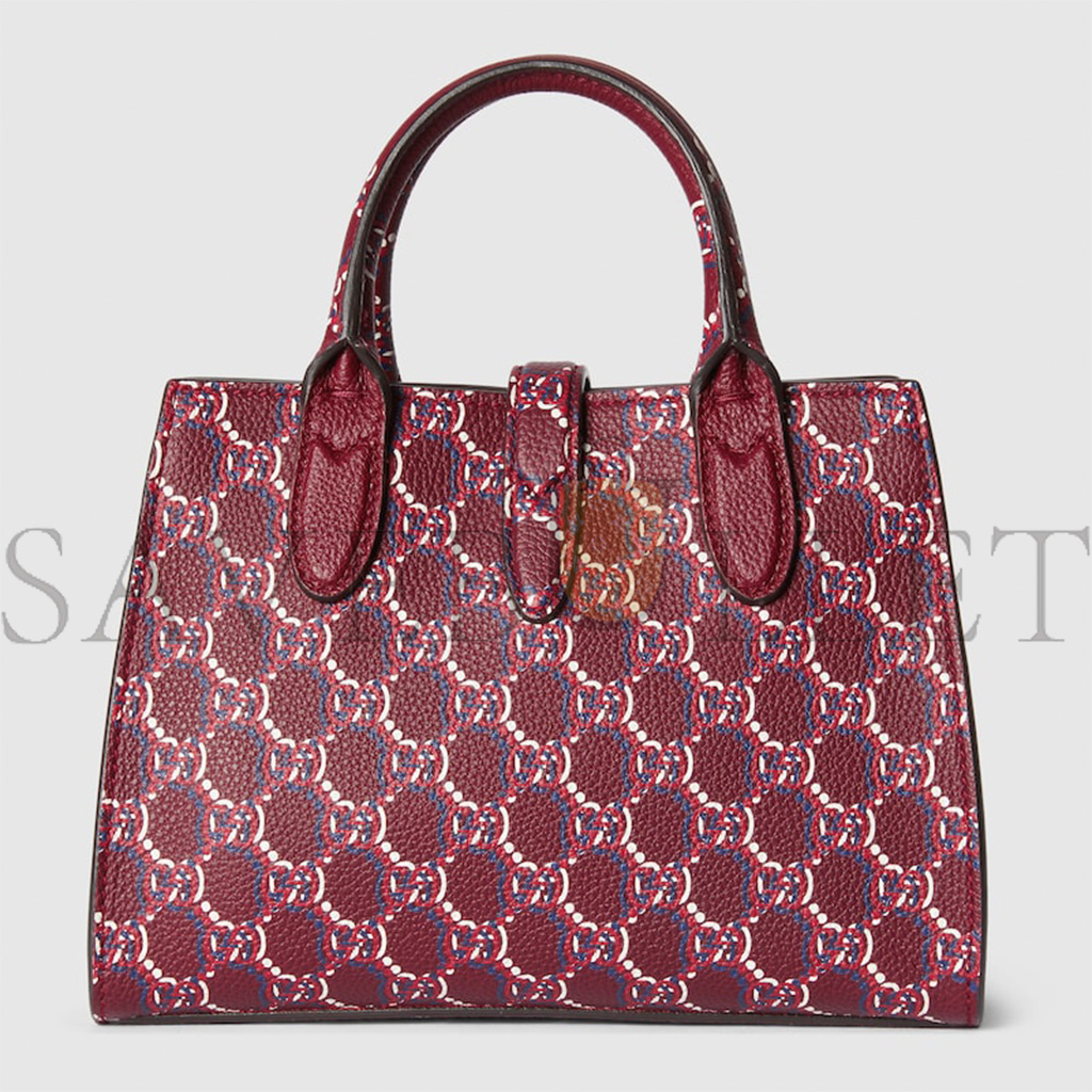 GUCCI SMALL TOTE BAG WITH GG SHADOW 795349 (24*17*8cm)